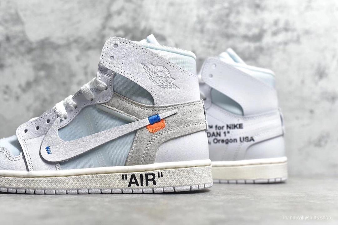 Off-White × Air Jordan 1 Retro High White