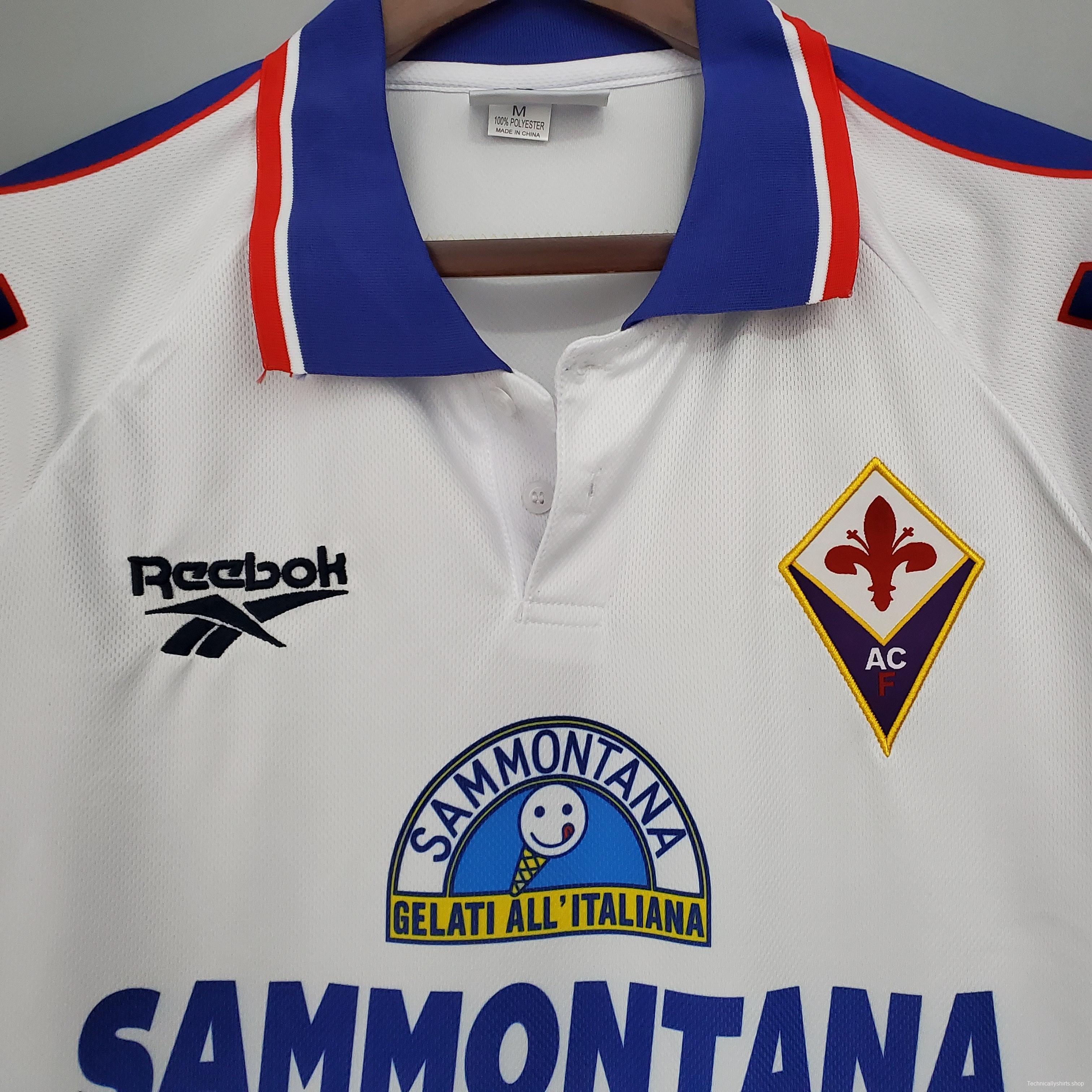 Retro Fiorentina 95/96 away Soccer Jersey