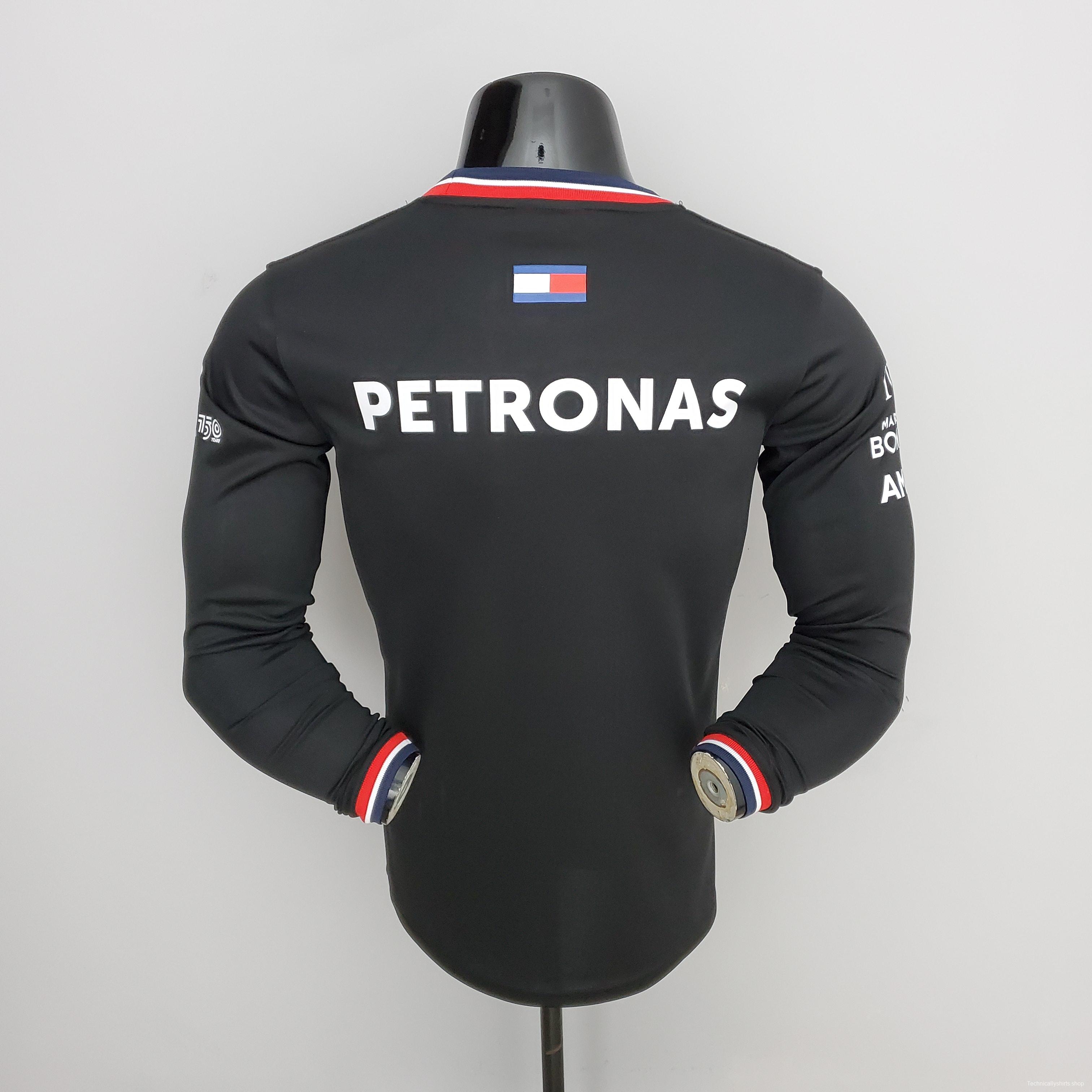 F1 Formula One 2022 Mercedes Long Sleeve black S-5XL