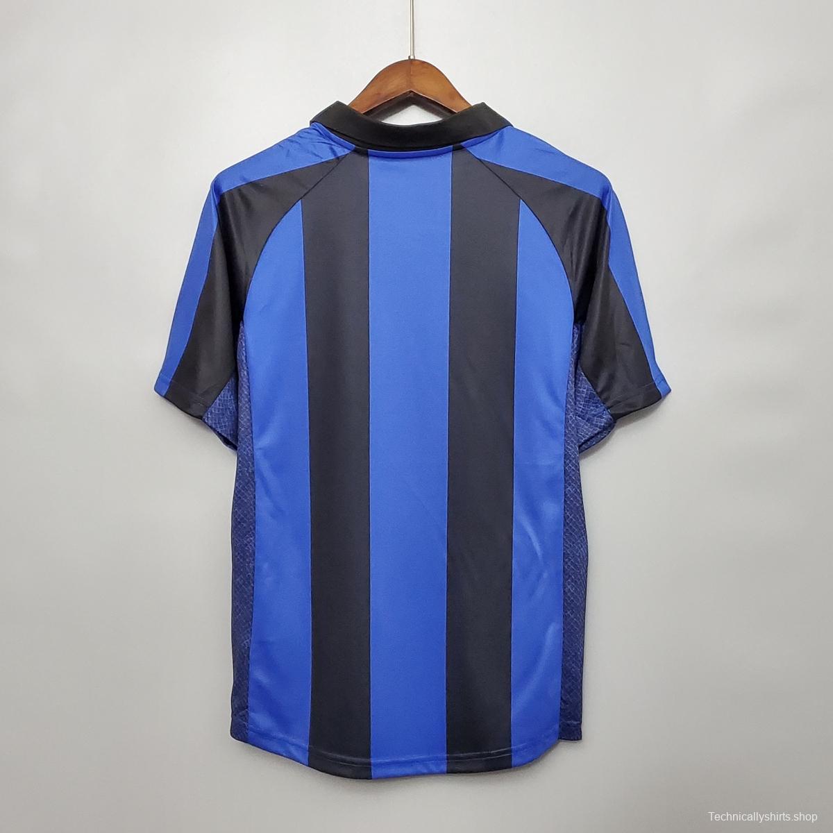 Retro 01/02 Inter Milan home Soccer Jersey