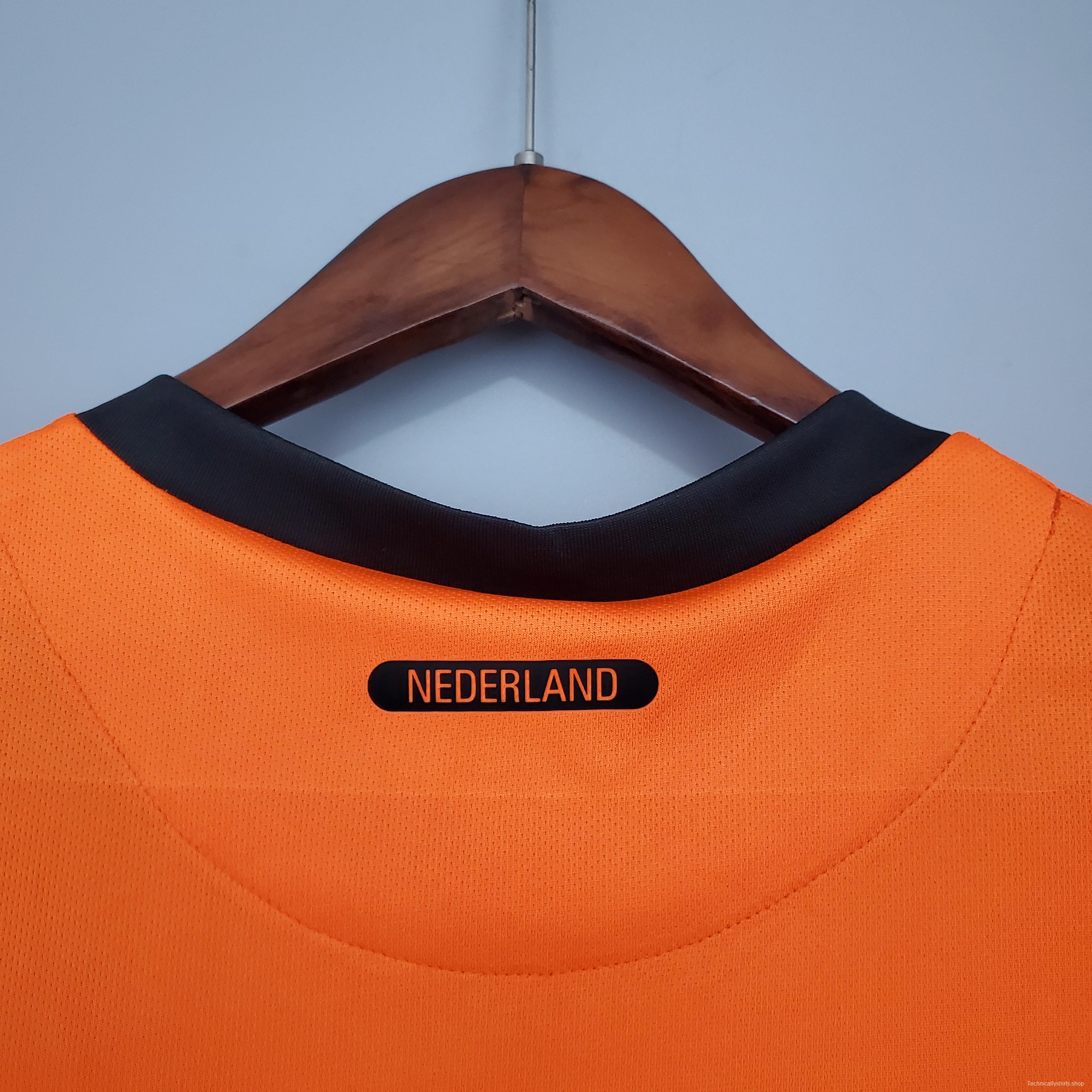 Retro Netherlands 2010 home Soccer Jersey