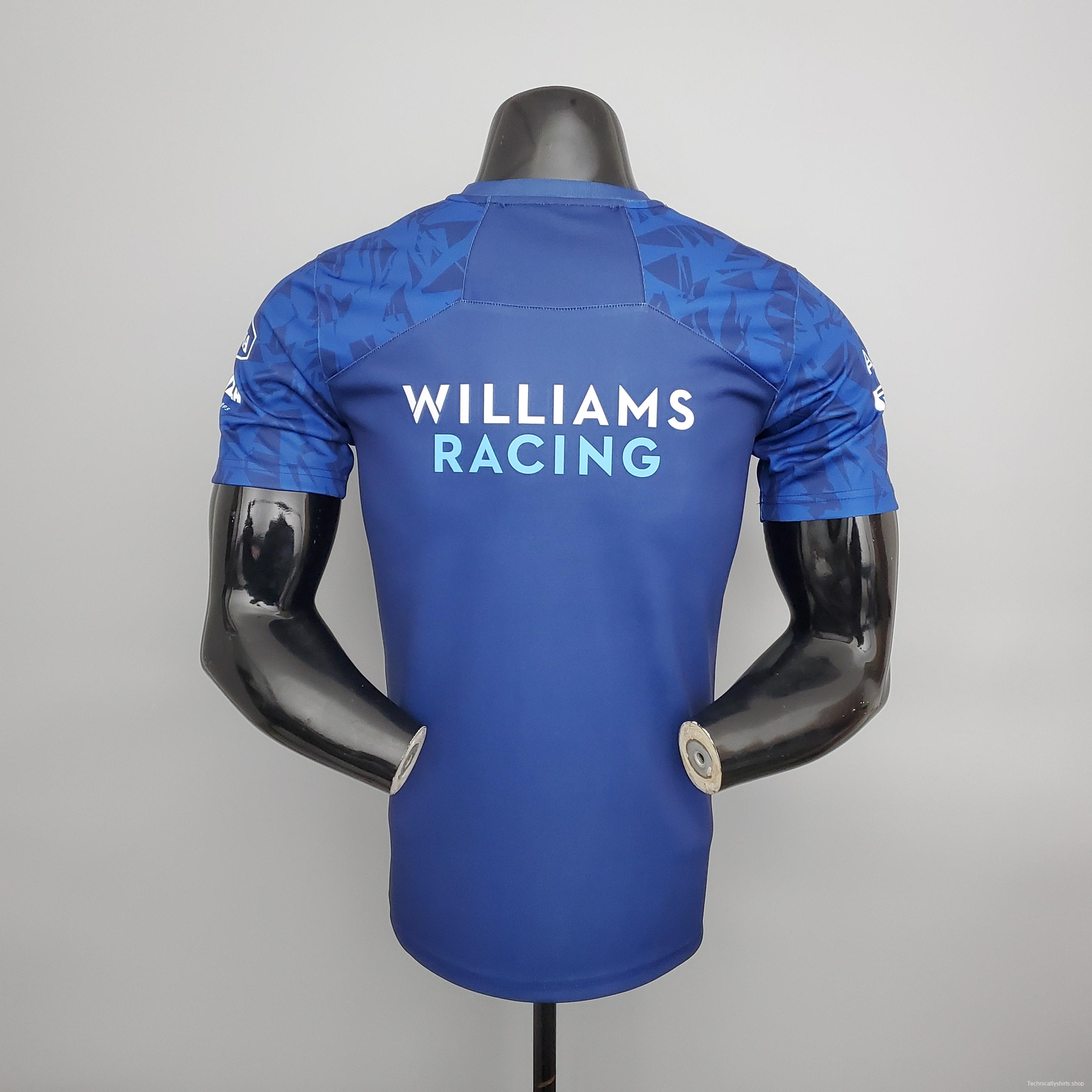 F1 Formula One; Williams racing suit S-5XL
