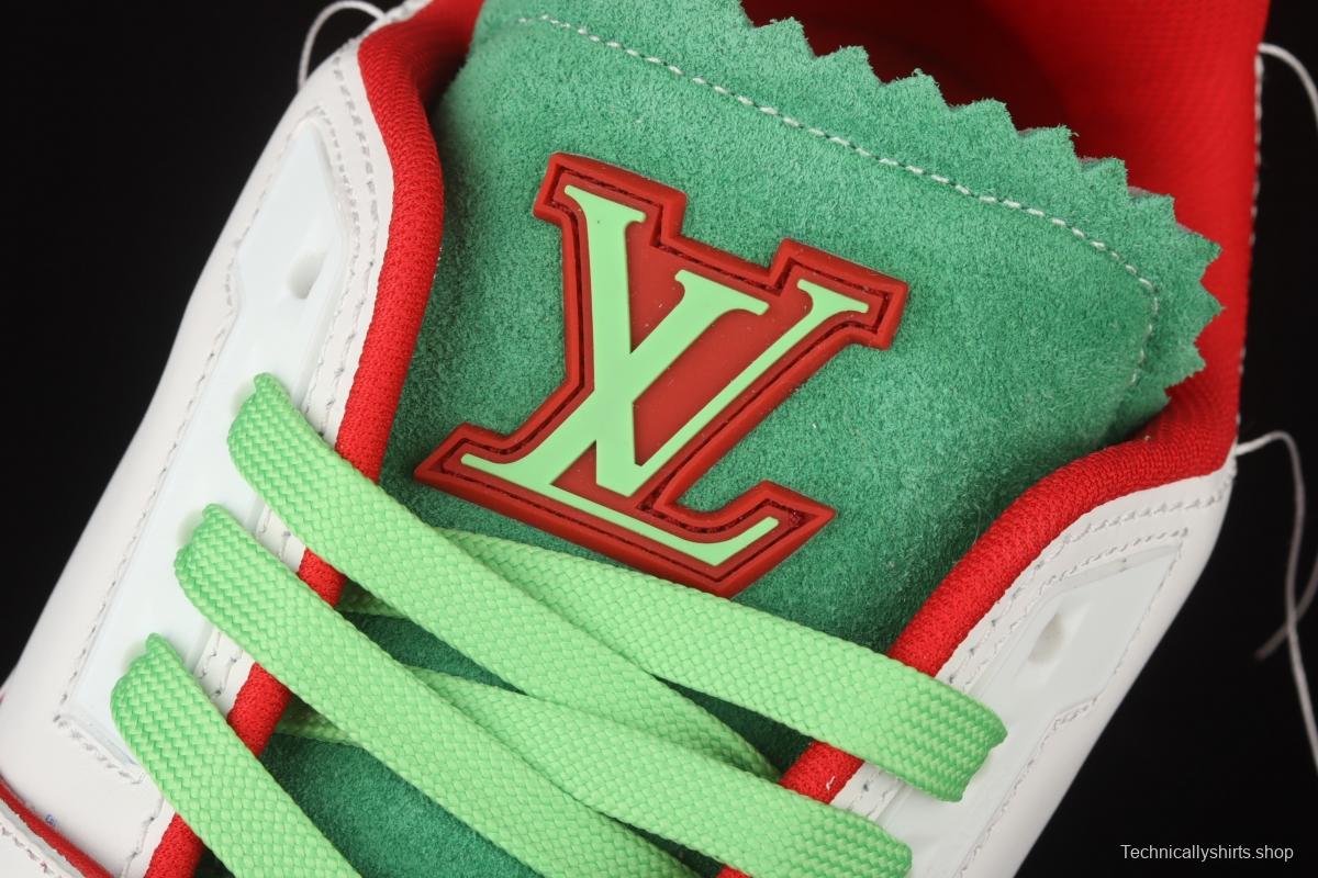 Authentic LV 2021s LV Trainer is limited to the latest color matching in autumn