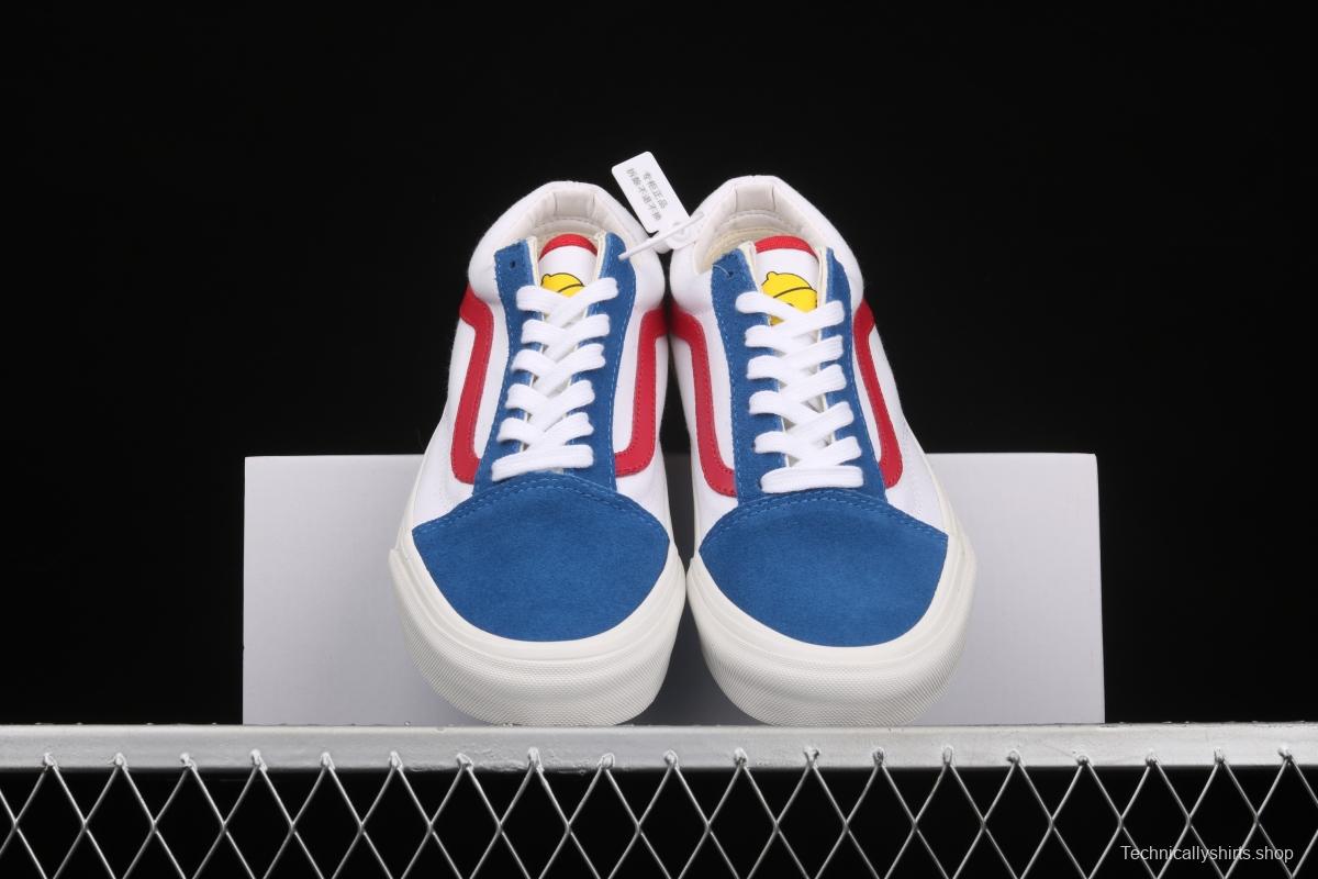 Doraemon x Vans jointly ordered DIY limited edition low upper shoes VN0A45KDVUP