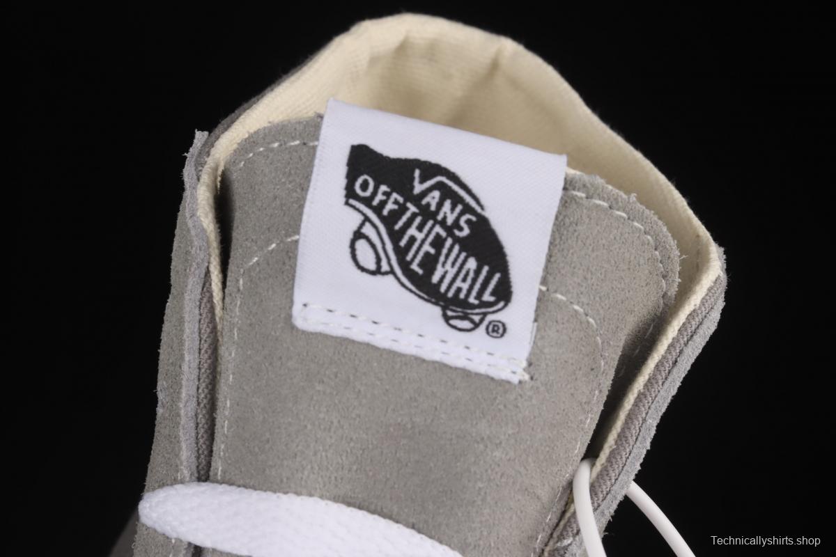 Vans Sk8-Hi Vance light gray Gaobang casual canvas shoes VN0A4U16IYP