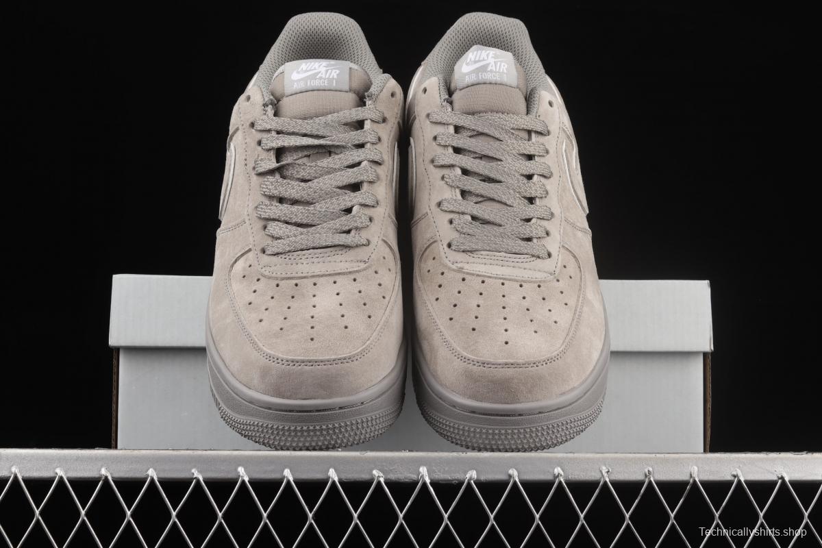 NIKE Air Force 1: 07 Low Space Ash low-top Leisure Board shoes AA1117-201