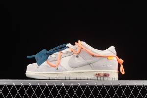 OFF-White x NIKE DUNK Low OW suede SB buckle rebound fashion casual board shoes DJ0950-119