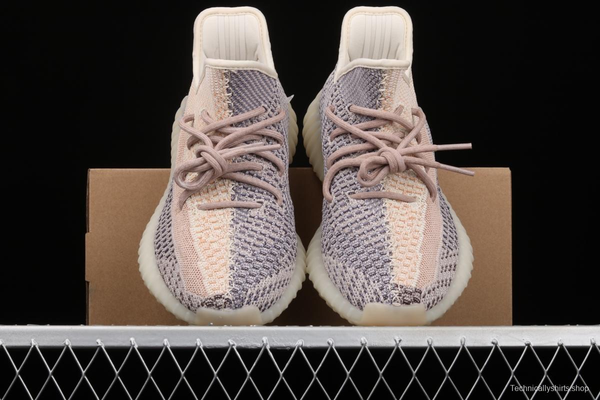 Adidas Yeezy 350 Boost V2 Ash Pear GY7658 Darth Coconut 350 second Generation hollowed-out Grey Pearl Color BASF Boost original