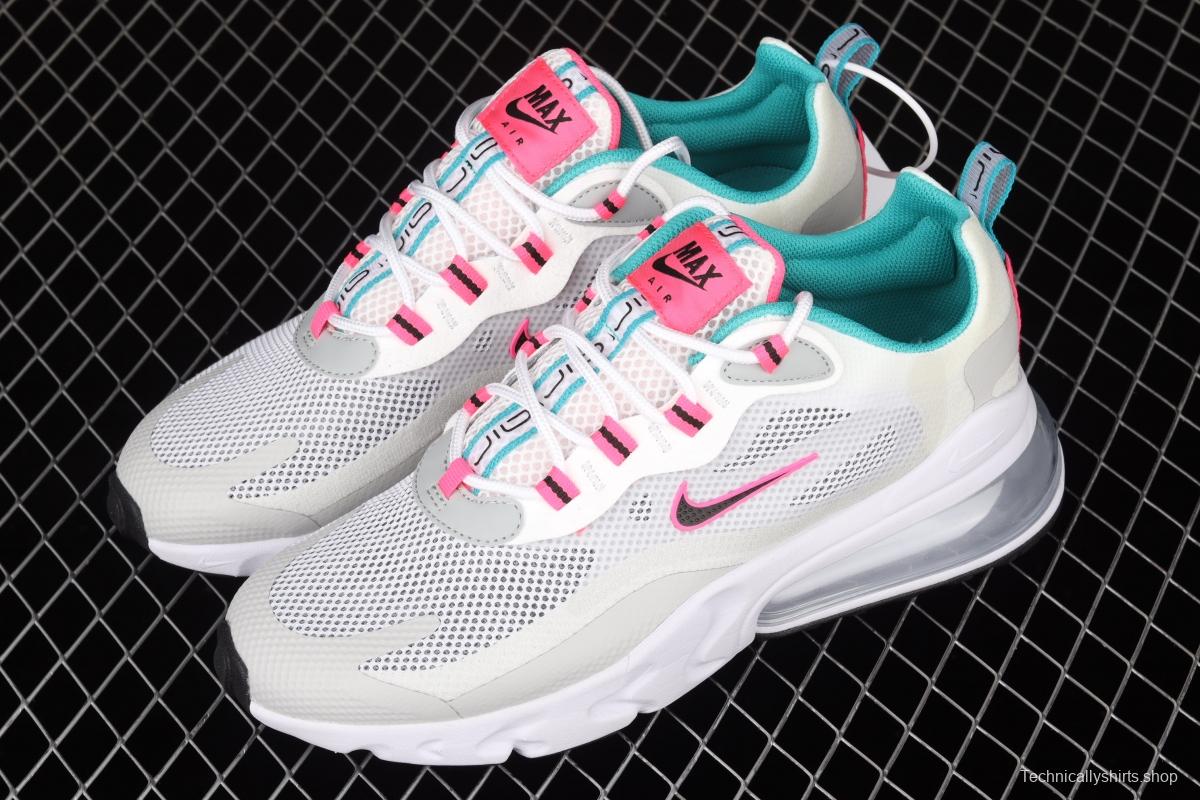 NIKE Air Max 270React new high-frequency mesh hollowing out function half-palm air cushion running shoes CZ1612-100