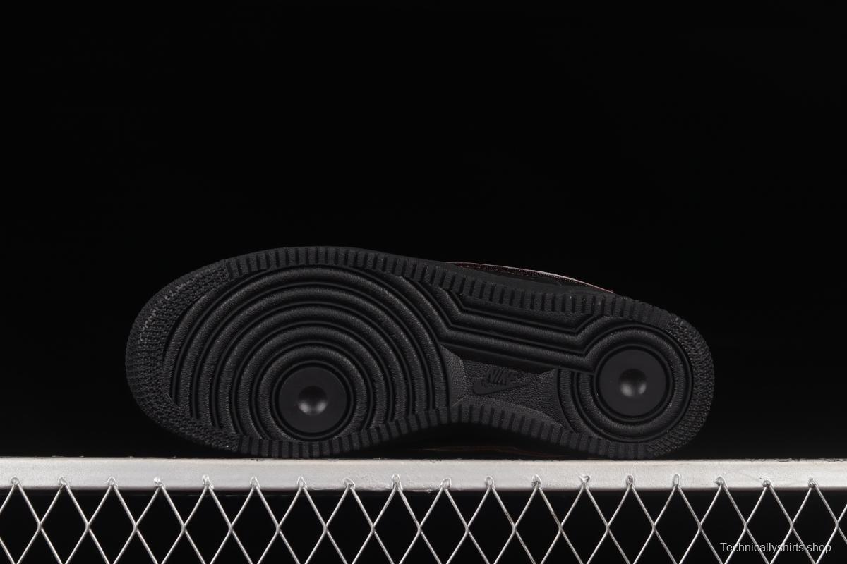 NIKE Air Force 1'07 Low Black Laser Low Top Sports Casual Sneakers DC0710-101