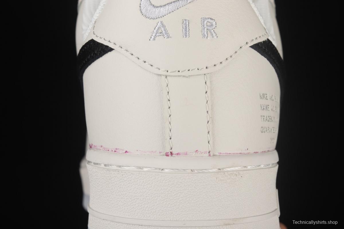 NIKE Air Force 11607 GORE-TEX Rice White Grey low-top Leisure Board shoes DO2760-206