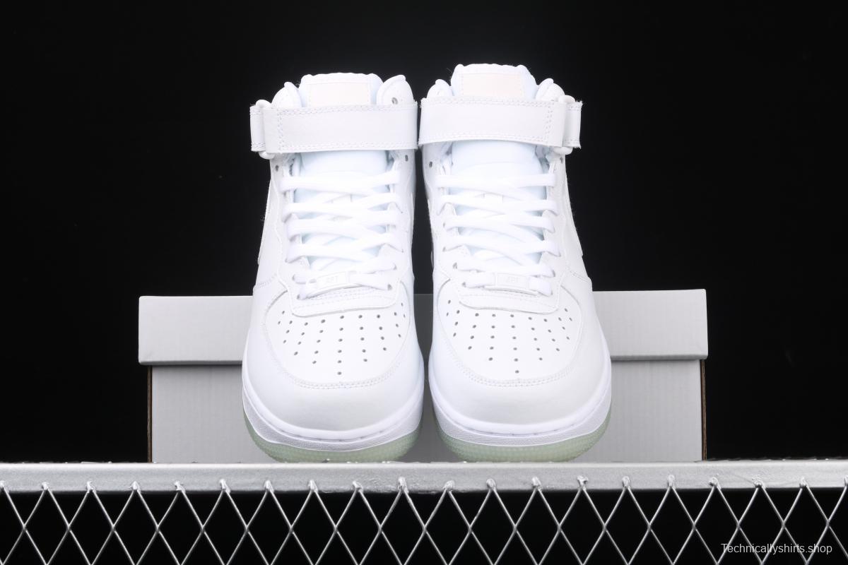 NIKE Air Force 11607 ESS Night Light sole 3M reflective Zhongbang Leisure Board shoes AO2133-101