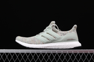 Adidas Ultra Boost 4.0 Grey Multicolor CM8109 Das fourth generation knitted striped mint gray UB