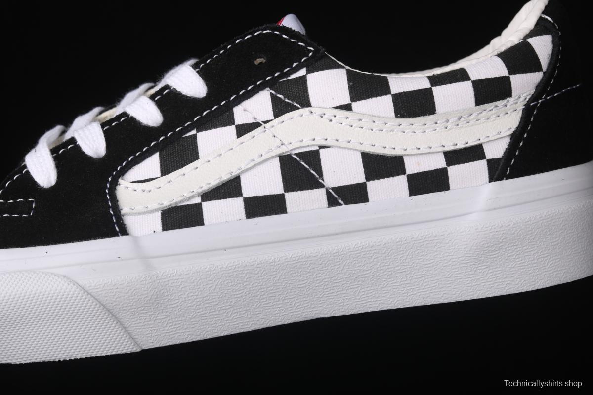 Vans Sk8-Low classic checkerboard low-top casual board shoes VN0A4UUK4W7 canvas shoes