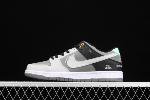 NIKE DUNK SB Low Pro ISO camera jointly named black and gray dunk series retro leisure sports skateboard shoes CV1659-001