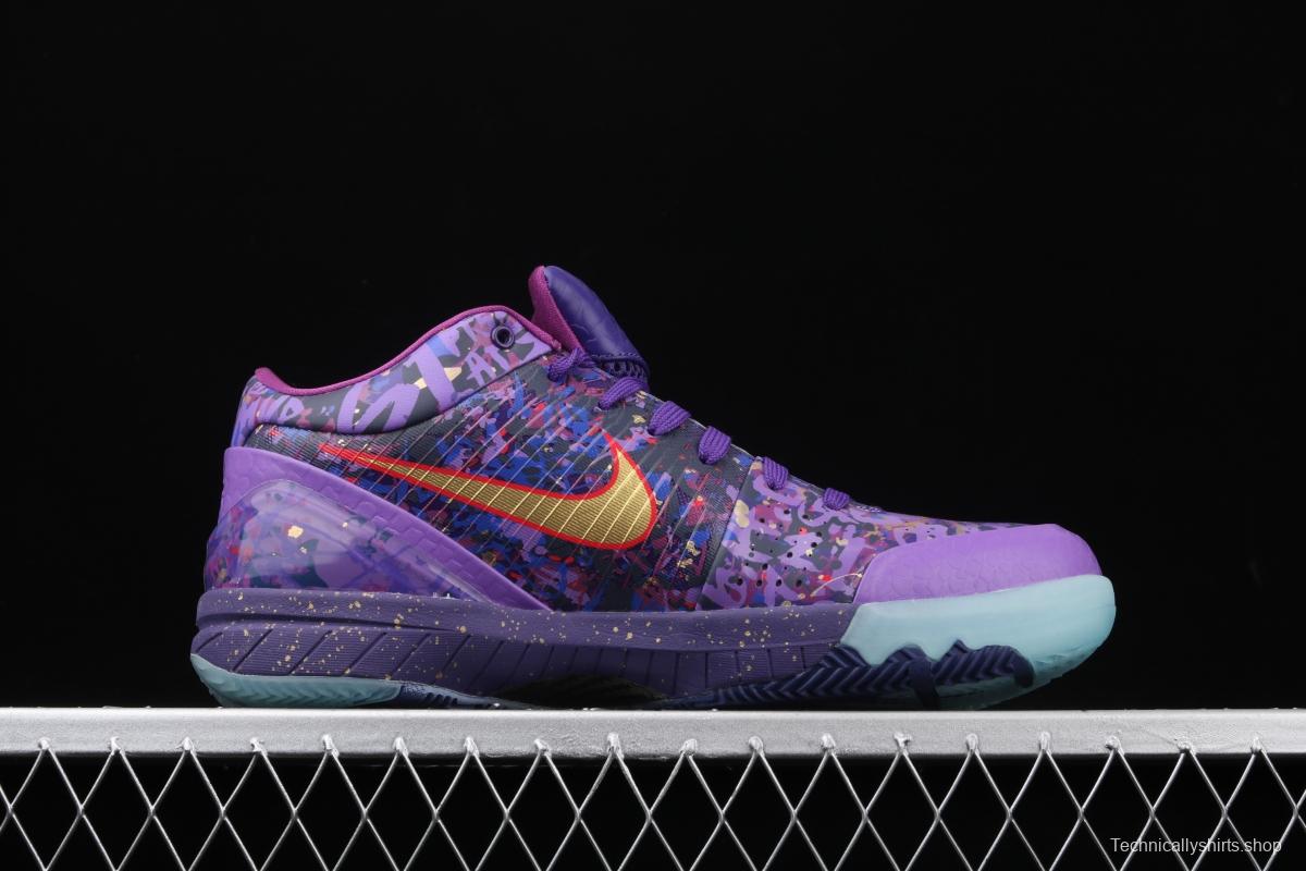 NIKE Zoom Kobe 4 Prelude Kobe Bryant's road to four generations of masters low-top men's basketball shoes 639693-500