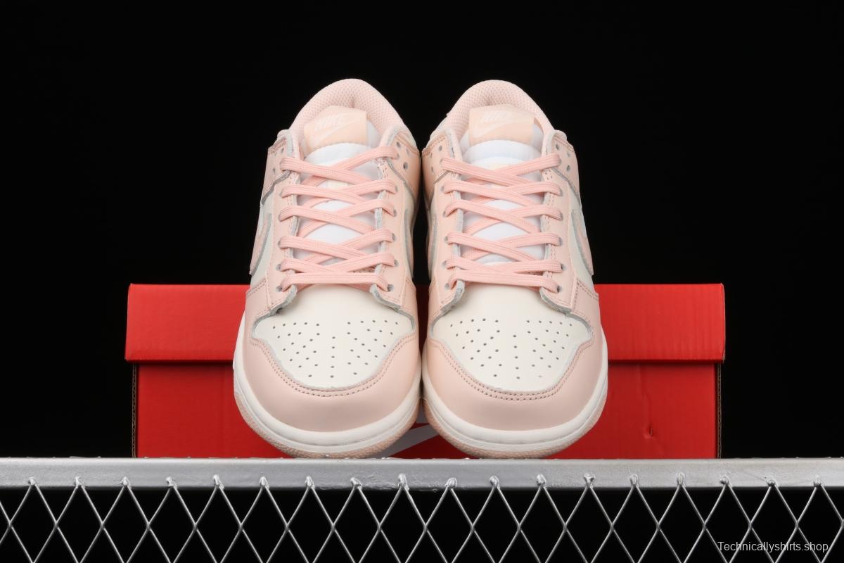 NIKE SB DUNK Low Orange Pearl Slam Dunk Series Cherry Blossom Pink Pearl low-side leisure sports skateboard shoes DD1503-102