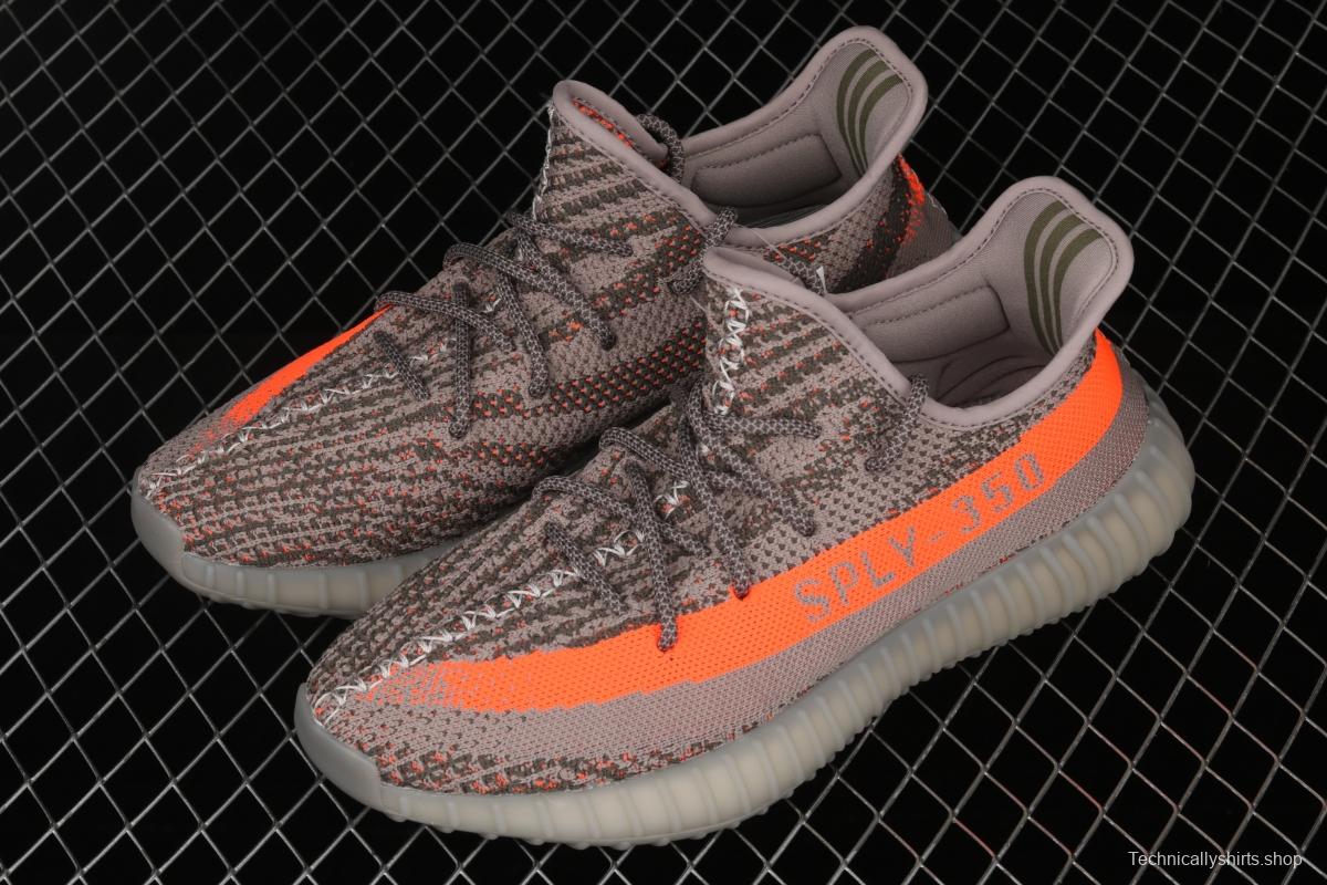 Adidas Yeezy 350V2 Real Boost Basf BB1826 das coconut 350 second generation gray orange BASF Boost original