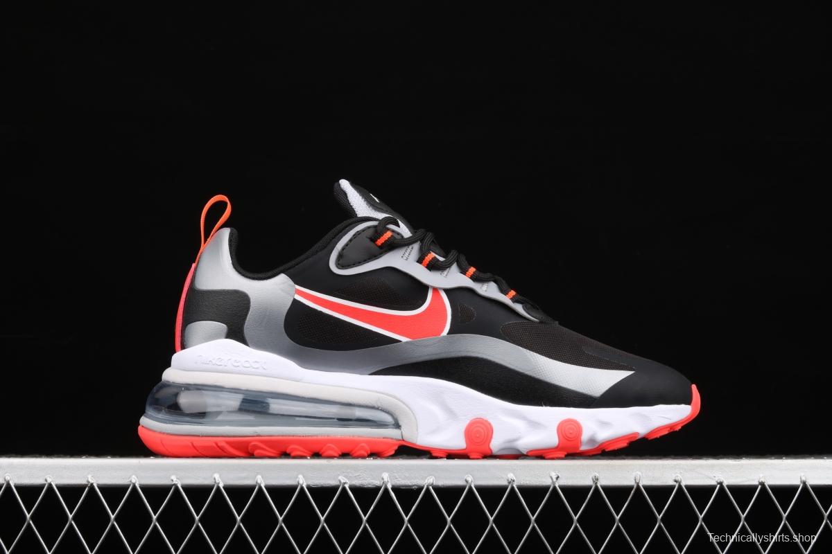 NIKE Air Max 270React new high-frequency mesh hollowing out function half-palm air cushion running shoes CT1646-001