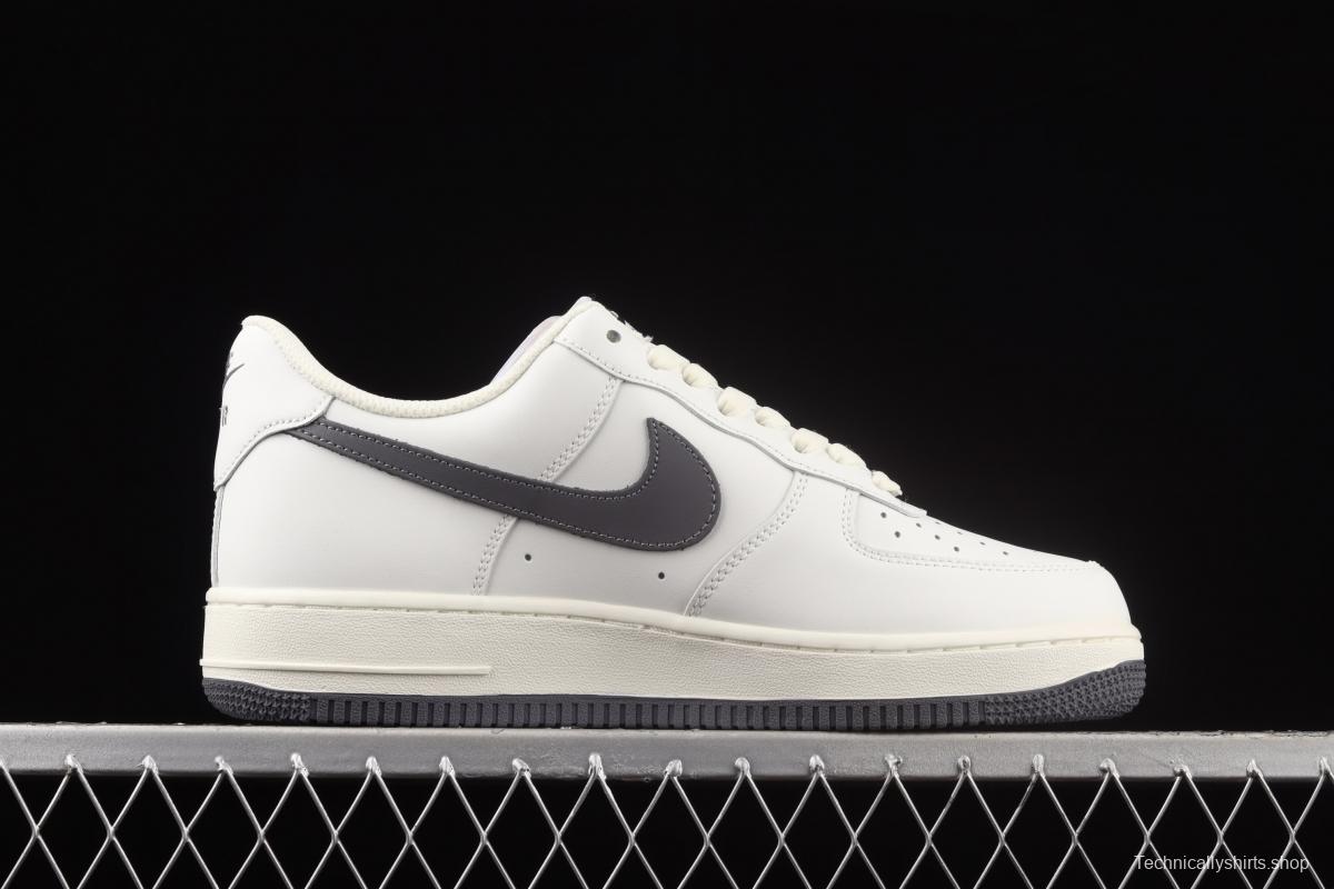 NIKE Air Force 11607 Low Milk Curry Ash low-top casual board shoes DA0099-109,