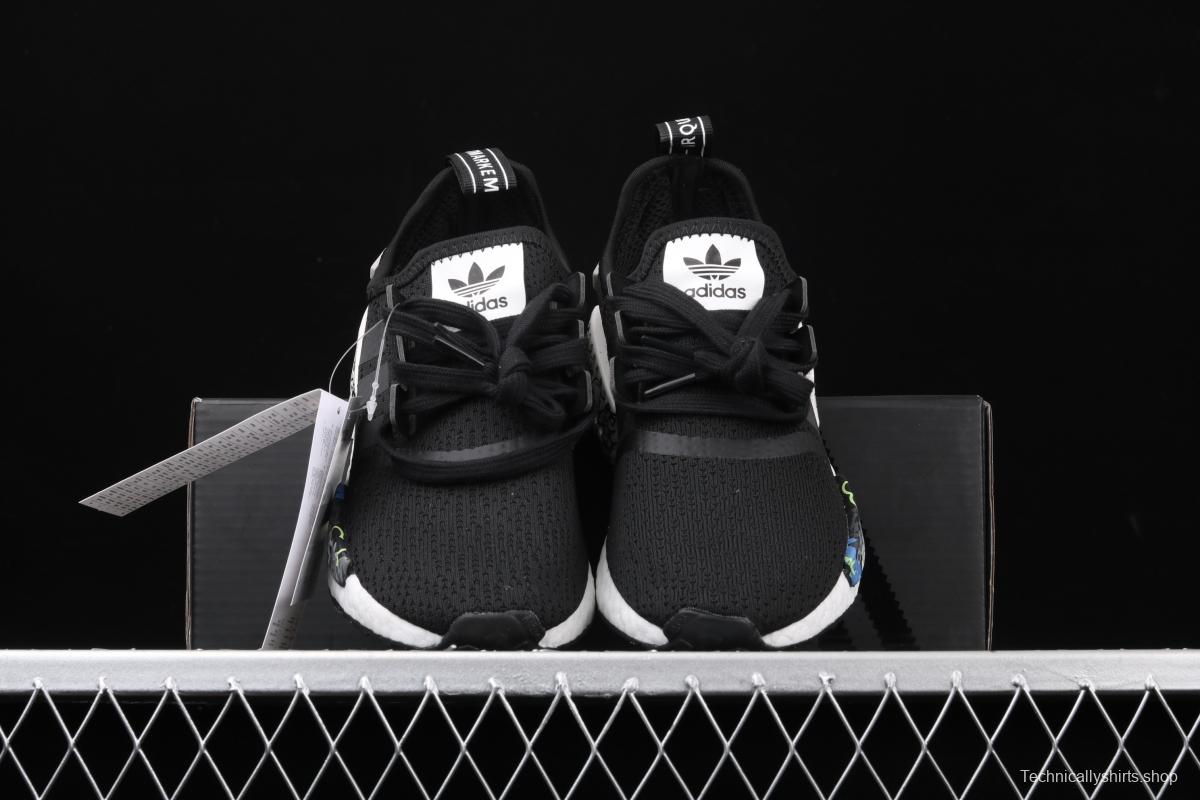 Adidas NMD Runner competes for MH3 EH0779 classic series of elastic knitted surface running shoes