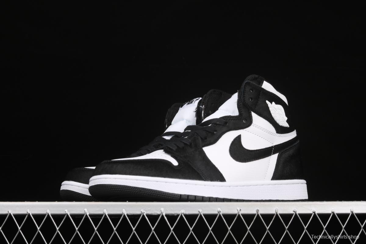 Air Jordan 1 Retro High OG AJ panda color match CD0461-007