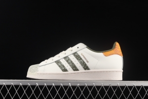 Adidas Originals Superstar GX3656 shell head classic leisure board shoes