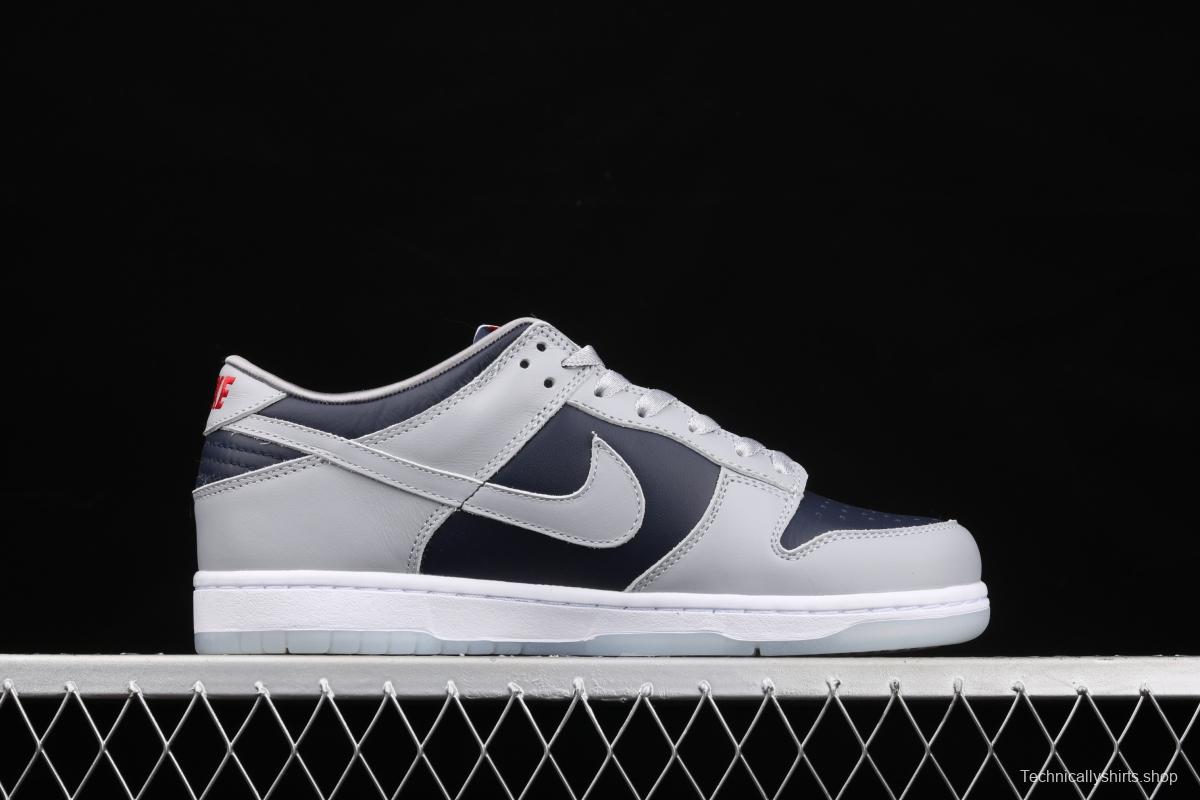 NIKE SB DUNK Low SP Shadow Grey second Generation Leisure Sports Skateboard shoes DD1768-400