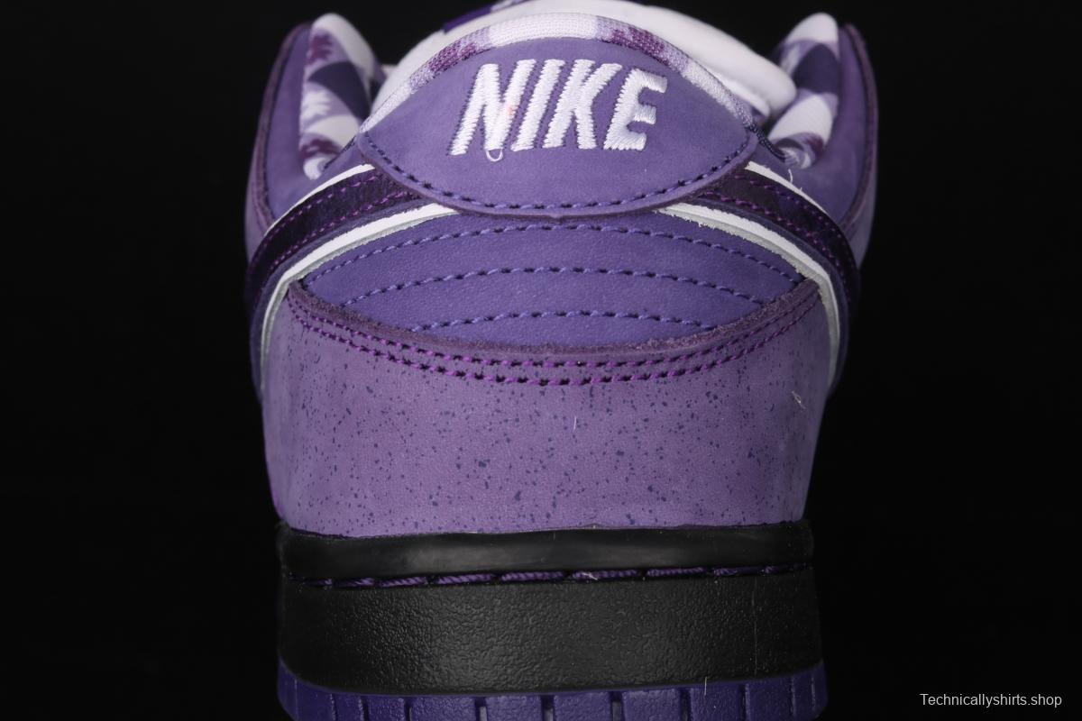 NIKE SB DUNK Low x Concepts co-signed purple lobster low-top shoes BV1310-555