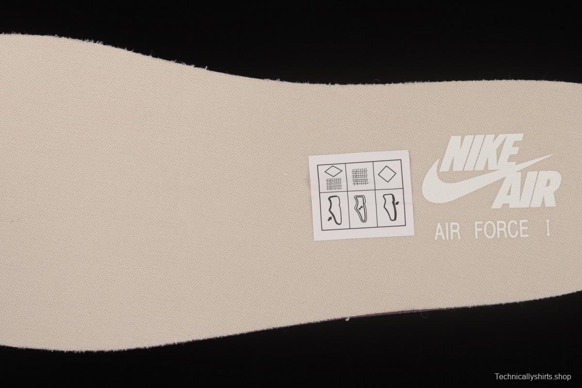 NIKE Air Force 1 Low Sherpa wool lined low-top casual board shoes DO7195-025