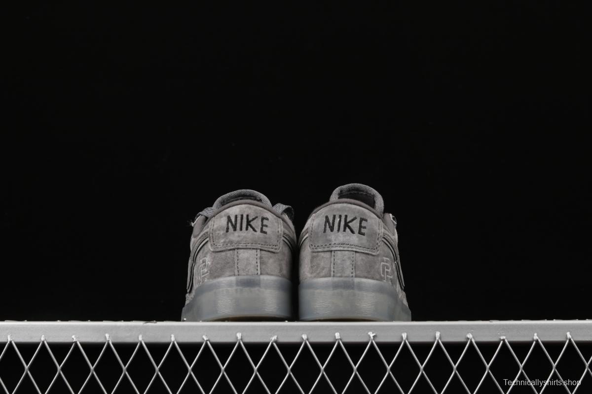 Reigning Champ x NIKE Blazer SB defending champion 3M reflective joint name board shoes 454471-900