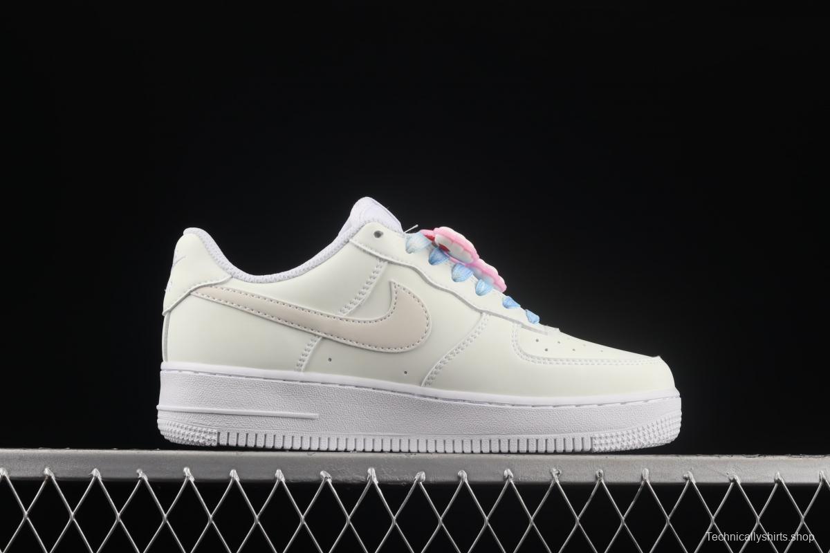 NIKE Air Force 11607 Lx Fine Day clear Sky Blue Ultraviolet Heat Inductive low-top Leisure Board shoes DA8301-111,