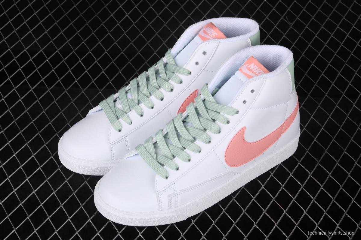 NIKE Blazer Mid Vintage Suede trailblazer leather high-top leisure sports board shoes AV9376-605