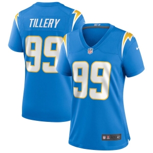 Women's Jerry Tillery Powder Blue Player Limited Team Jersey