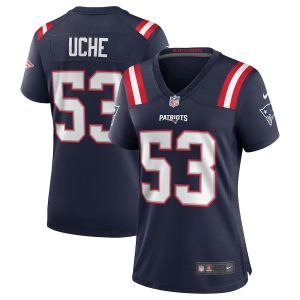 Women's Josh Uche Navy Player Limited Team Jersey