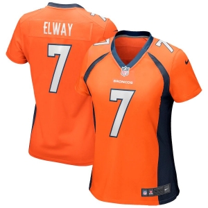 Women's John Elway Orange Retired Player Limited Team Jersey