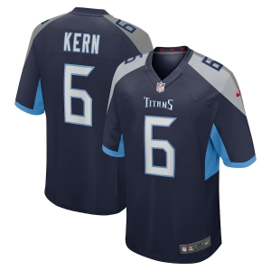 Men's Brett Kern Navy Player Limited Team Jersey