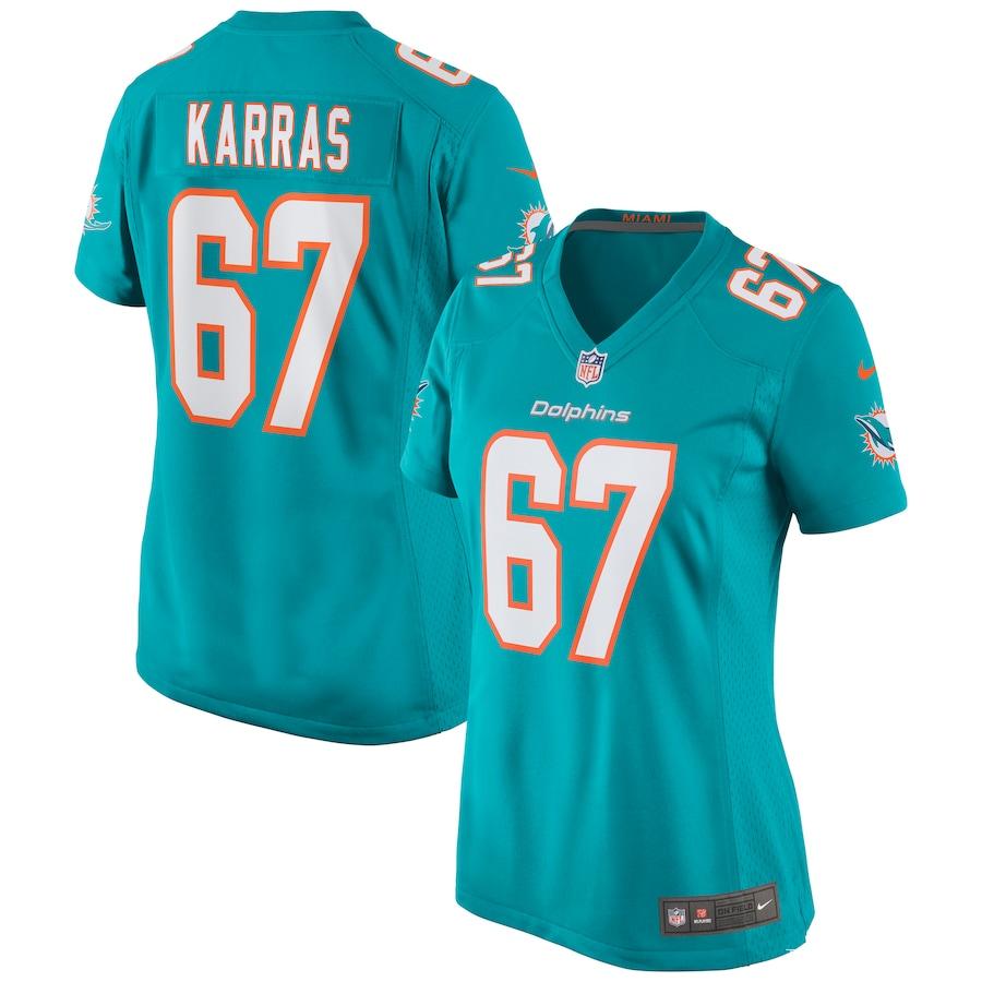 Women's Ted Karras Aqua Player Limited Team Jersey