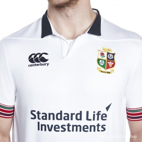 British &amp; Irish Lions Mens Training Pro Jersey White