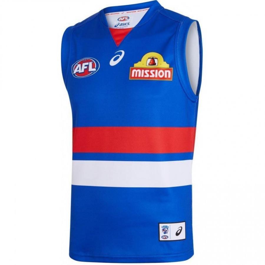 Western Bulldogs 2019 Men's Home Football Guernsey