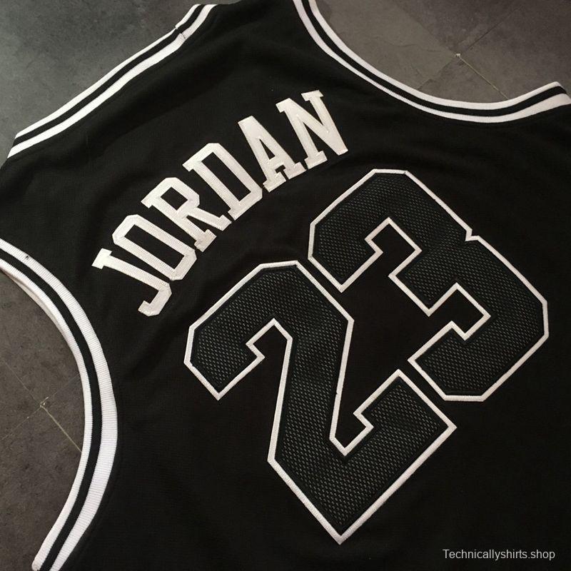 Men's Michael Jordan Black Retro Classic Team Jersey