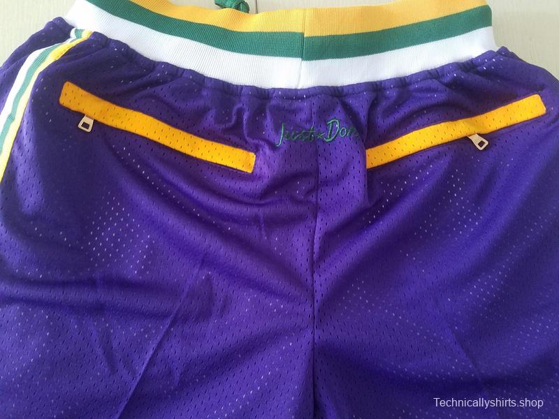 Utah 1993-94 Throwback Classics Basketball Club Shorts