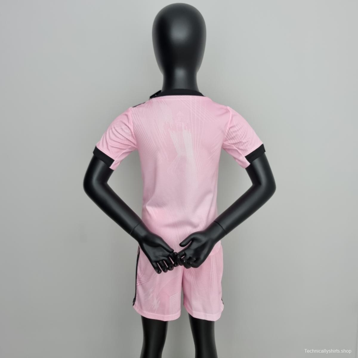 22/23 Real Madrid Y3 kids pink Soccer Jersey