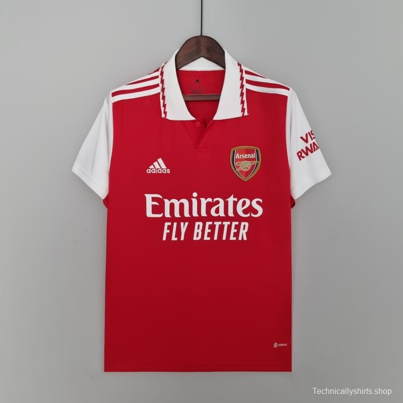 22/23 Arsenal Home Soccer Jersey