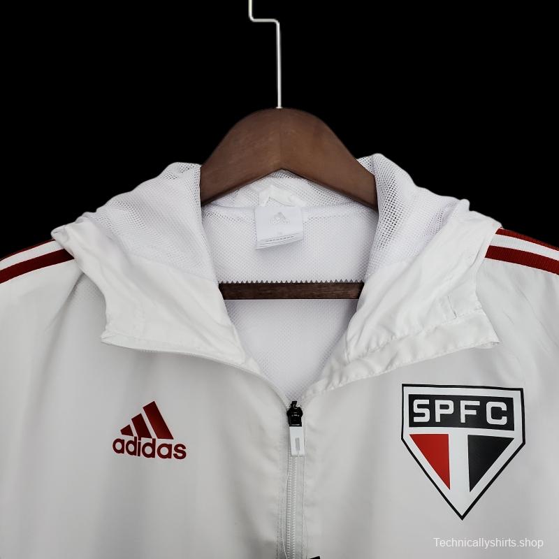 2022 Sao Paulo Windbreaker White 