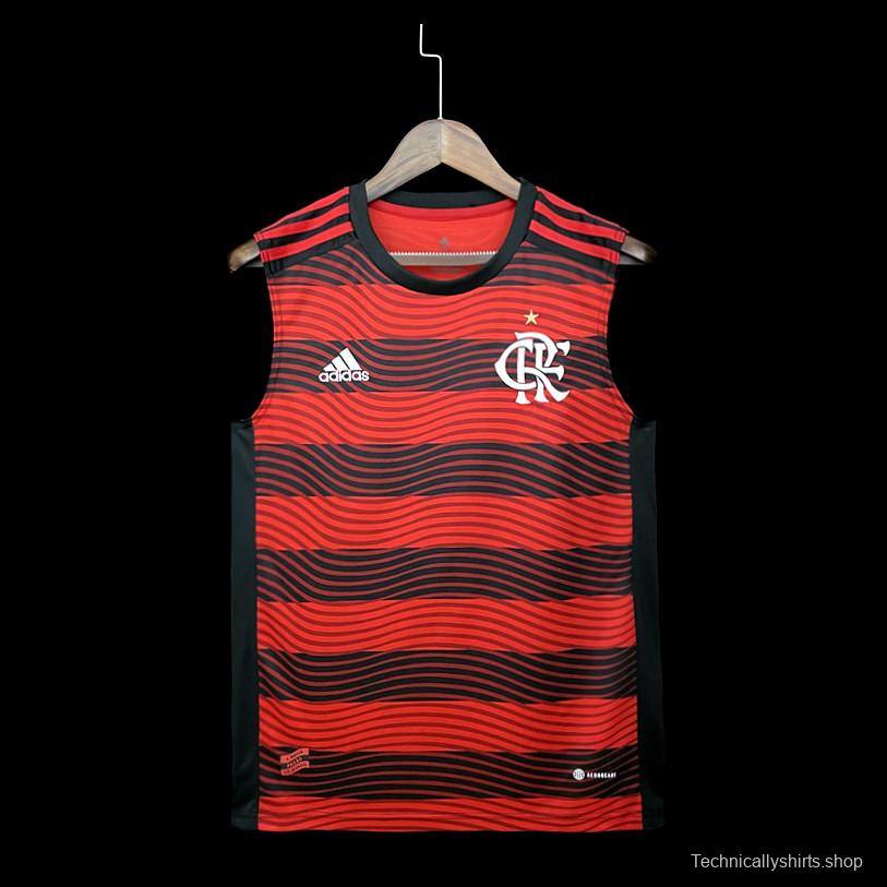 22/23 Flamengo Home Vest  Soccer Jersey