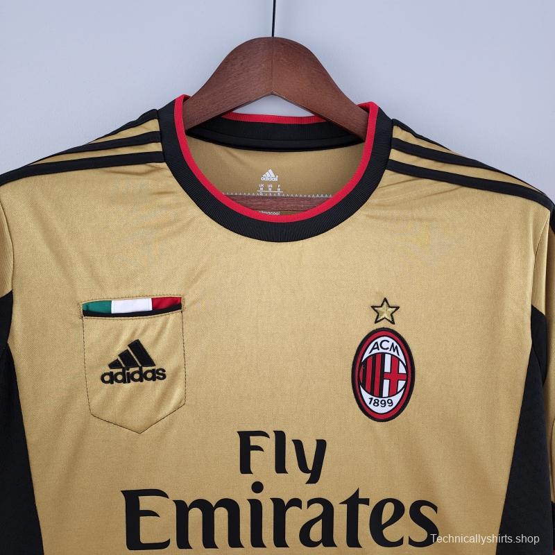 Retro 13/14 AC Milan Third Away  Soccer Jersey