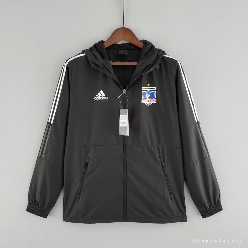 2022 Colo Colo Windbreaker Black