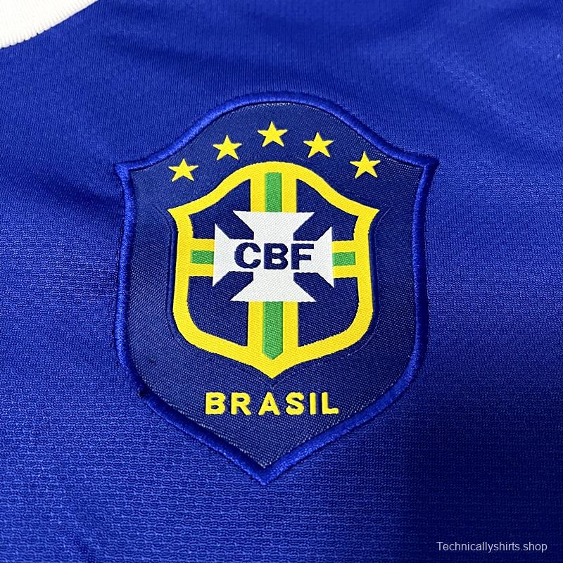 Retro 2006 Brazil Away Soccer Jersey