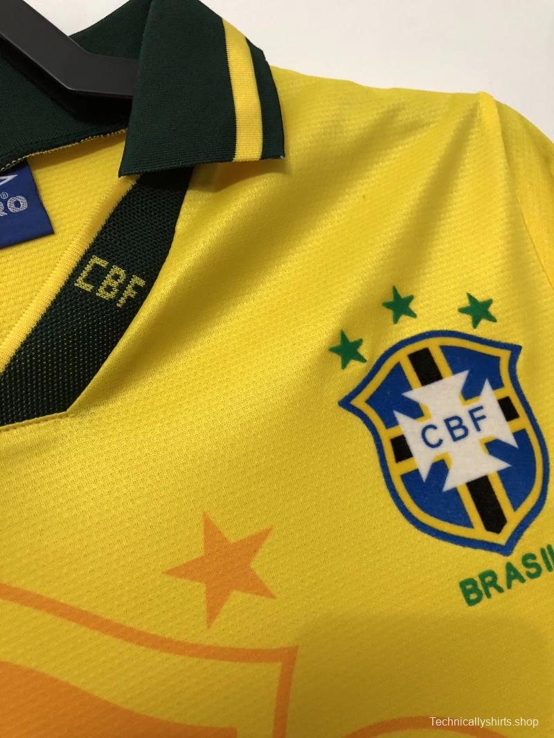 Retro 1994 Brazil home Soccer Jersey